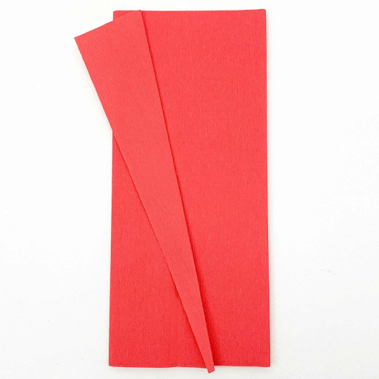 Double Sided Crepe Paper ~ Gloria Doublette from Germany ~ Salmon Pink